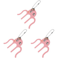 3Pcs Pink Music Book Clamps Metal Page Holders for Trumpet Scores