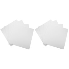 8Pcs White Disposable Cake Boards Square Cake Bases for Party Display