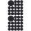 1000Pcs Black Felt Circles Self-Adhesive Felt Pads for DIY Crafts 6