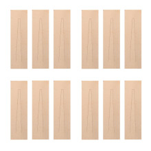 12Pcs Brass Cucurbit Flute Reeds Golden Durable Instrument Maintenance