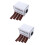 2Pièces Abrasives Marron Pour Ponçage Rapide Durable 7