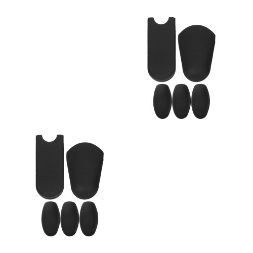 10Pcs Universal Silicone Thumb Rest Cushions for Saxophone Black