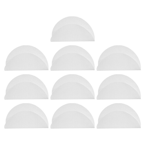 20Pcs Nonstick Silicone Steamer Mats Round Reusable Cooking Liners 2