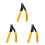 3Pcs Wire Stripper Cable Electrician Plier Yellow Safe Durable 8