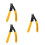 3Pcs Wire Stripper Cable Electrician Plier Yellow Safe Durable 9