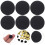 1000Pcs Black Felt Circles Self-Adhesive Felt Pads for DIY Crafts 10