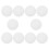 20Pcs Nonstick Silicone Steamer Mats Round Reusable Cooking Liners 11