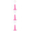 3Pcs Tabletop Pink Lollipop Rack PP Material Cake Pops Stand 9