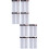 8Pièces Stickers Sourcils Marron 6D Résistants Eau Pour 7