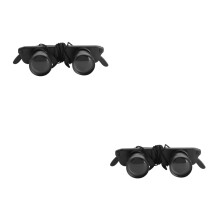 2 Pieces Man Fishing Telescope Large Binocular Glasses For Adults