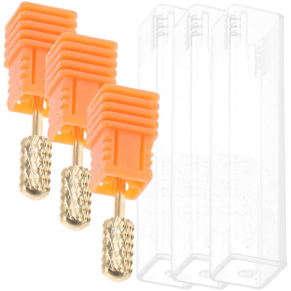 Ohphcall 12Pcs Durable Tungsten Nail Bits Set For Manicure Acrylic Nail Drill