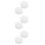 6Pcs Waxed Thread for Sewing White Beeswax Smooth Thread Conditioner 1