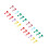 36Pcs Assorted Color Silicone Wine Glass Markers Water Drop Shape 11