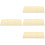 4Pcs Sturdy Plastic Card Holder Multi-Tier Dominoes Storage Rack 7