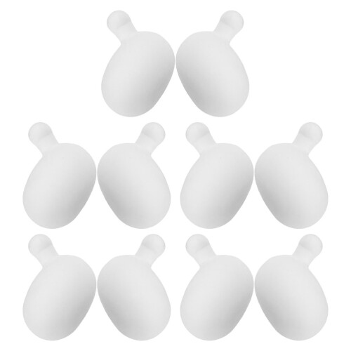 20Pcs White Rubber Insert Bubble for Doll Accessory and Toy Making 2