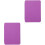 2Pcs Lightweight Purple E-Reader Cover Protective Ebook Case 3