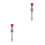 2Pcs Durable Red Pinball Machine Lever Alloy for Stable Gameplay 5