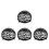 4Sets Split Design Black Plastic Plant Soil Covers for Aquatic Plants 7