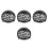 4Sets Split Design Black Plastic Plant Soil Covers for Aquatic Plants 8