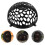 4Sets Split Design Black Plastic Plant Soil Covers for Aquatic Plants 10