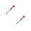 2Pcs Durable Red Pinball Machine Lever Alloy for Stable Gameplay 8