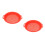 2Pcs Lightweight Red Plastic Sand Sifter Interactive Kids Beach Toy 6
