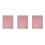 3Pcs Elastic Pink Massage Table Cover Washable Reusable Spa Bed Sheet 4