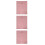 3Pcs Elastic Pink Massage Table Cover Washable Reusable Spa Bed Sheet 8