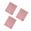 3Pcs Elastic Pink Massage Table Cover Washable Reusable Spa Bed Sheet 9