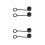 4Pcs Plastic Waterproof Connector Caps for USB Slots 5