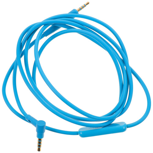 3Pcs Universal Sky-Blue Headphone Wire Long Replacement Audio Cable 2