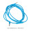 3Pcs Universal Sky-Blue Headphone Wire Long Replacement Audio Cable 11