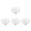 4Pcs Universal Water Dispenser Top Cover ABS Plastic White Accessory 4