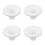 4Pcs Universal Water Dispenser Top Cover ABS Plastic White Accessory 5