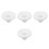 4Pcs Universal Water Dispenser Top Cover ABS Plastic White Accessory 9