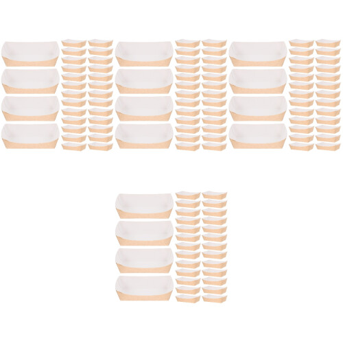 400Pcs White Paper for Snacks 2