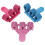 9Pcs Assorted Nurse Pen Holder Clips Metal Uniform Accessories 3