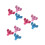 9Pcs Assorted Nurse Pen Holder Clips Metal Uniform Accessories 5