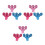9Pcs Assorted Nurse Pen Holder Clips Metal Uniform Accessories 8