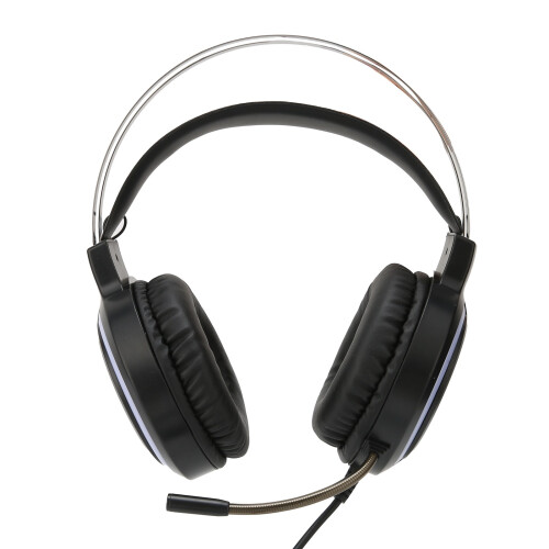 Multiplatform Gaming Headset Featuring Rotating Earcups Directional Microphone Active Noise Cancellation Powerful Audio Drivers Adjustable Volume 1
