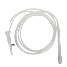 Disposable Dental Implant Irrigation Hose, Highly Flexible EO Gas Sterilized Adjustable Normal Saline Flowing for Facial Cleansing and Moisturizing