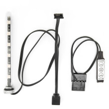 LED Sync Cable With Plug And Play Feature, 5V3Pin Addressable RGB Extension Cable For High Safety Design RGB Fan Compatible Setups