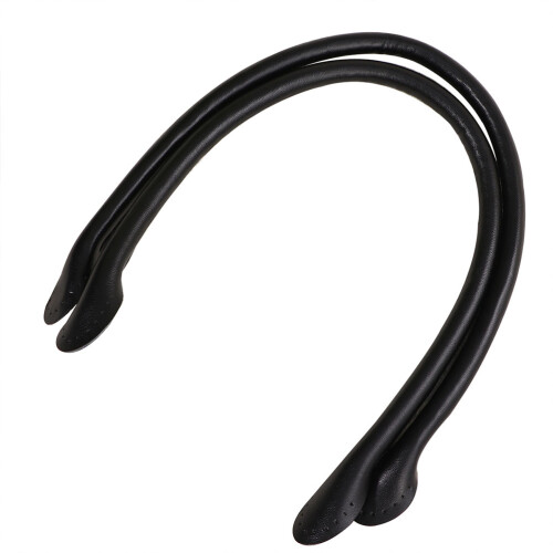 2Pairs Black DIY Bag Straps Durable Tote Handbag Replacement 1