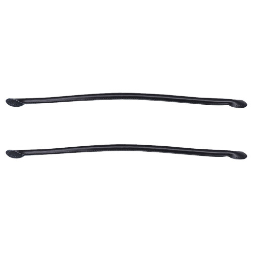 2Pairs Black DIY Bag Straps Durable Tote Handbag Replacement 2