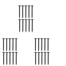 30 Pcs Garden Stakes Ground Pegs Garden Anchor Nail
