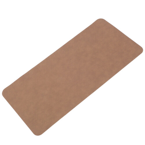 5Pcs Roll-Up Khaki Desk Mats Dual Use Mouse Pad Writing Mat 1