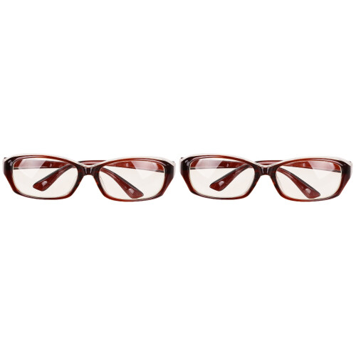 2Pairs Transparent Lens Windproof Protective Goggles