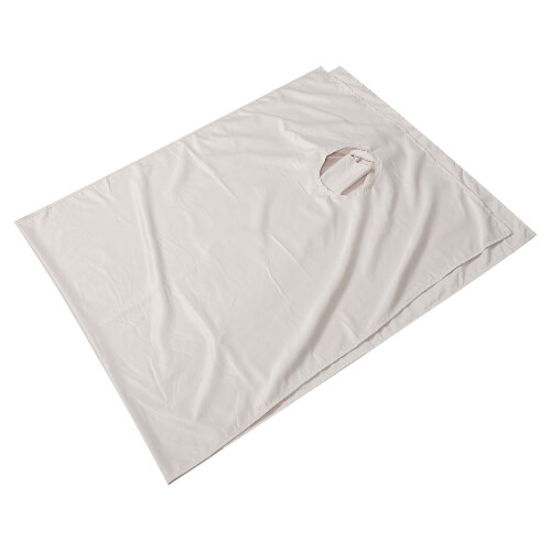 4Pcs Comfortable Beige Massage Table Cover Elastic Washable Bed Sheet 1