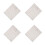 4Pcs Comfortable Beige Massage Table Cover Elastic Washable Bed Sheet 5