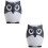 2Pcs Grey Creative Toothpick Design Hand Pressed Box 6